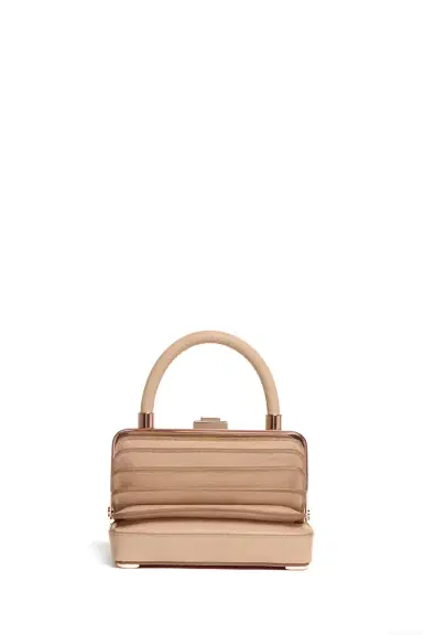 Gabriela Hearst Small Diana Bag in Nude Snakeskin | Thumbnail 2 Gabriela Hearst Small Diana Bag in Nude Snakeskin | Thumbnail 2