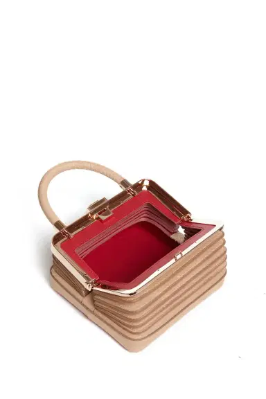 Gabriela Hearst Small Diana Bag in Nude Snakeskin | Thumbnail 4 Gabriela Hearst Small Diana Bag in Nude Snakeskin | Thumbnail 4