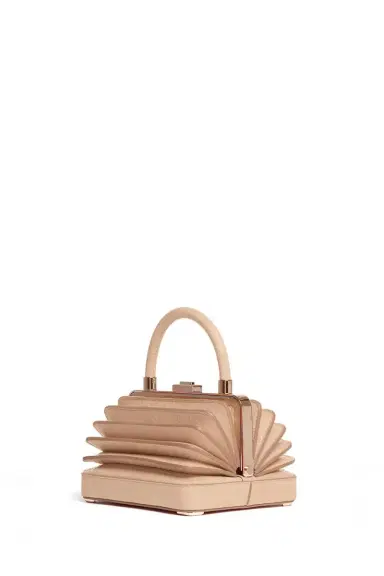 Gabriela Hearst Small Diana Bag in Nude Snakeskin | Thumbnail 1 Gabriela Hearst Small Diana Bag in Nude Snakeskin | Thumbnail 1
