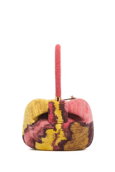 Gabriela Hearst Nina Bag in Earth Multi Crochet Cashmere | Thumbnail 3 Gabriela Hearst Nina Bag in Earth Multi Crochet Cashmere | Thumbnail 3