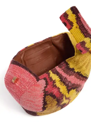 Gabriela Hearst Nina Bag in Earth Multi Crochet Cashmere | Thumbnail 5 Gabriela Hearst Nina Bag in Earth Multi Crochet Cashmere | Thumbnail 5