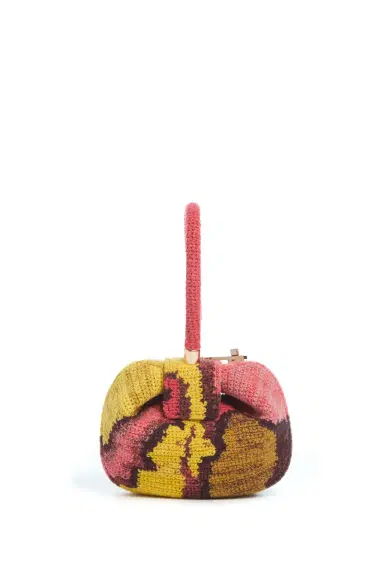 Gabriela Hearst Demi Bag in Earth Multi Crochet Cashmere | Thumbnail 2 Gabriela Hearst Demi Bag in Earth Multi Crochet Cashmere | Thumbnail 2