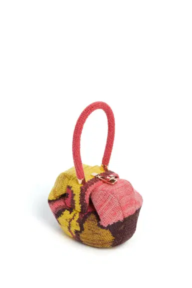 Gabriela Hearst Demi Bag in Earth Multi Crochet Cashmere | Thumbnail 3 Gabriela Hearst Demi Bag in Earth Multi Crochet Cashmere | Thumbnail 3