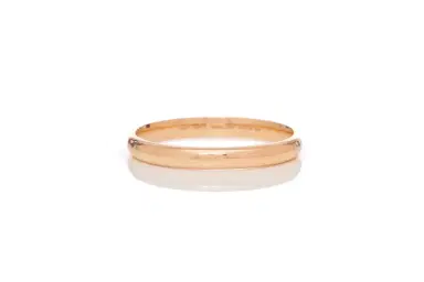 Gabriela Hearst Bangle in 18K Rose Gold & Vitreous Red Enamel | Thumbnail 3 Gabriela Hearst Bangle in 18K Rose Gold & Vitreous Red Enamel | Thumbnail 3
