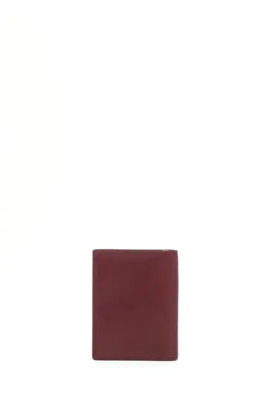 Gabriela Hearst Simple Card Wallet in Bordeaux & Pink Leather | Thumbnail 3 Gabriela Hearst Simple Card Wallet in Bordeaux & Pink Leather | Thumbnail 3