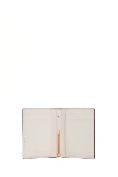 Gabriela Hearst Simple Card Wallet in Bordeaux & Pink Leather | Thumbnail 4 Gabriela Hearst Simple Card Wallet in Bordeaux & Pink Leather | Thumbnail 4