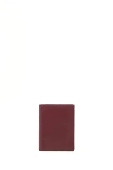 Gabriela Hearst Simple Card Wallet in Bordeaux & Pink Leather | Thumbnail 1 Gabriela Hearst Simple Card Wallet in Bordeaux & Pink Leather | Thumbnail 1