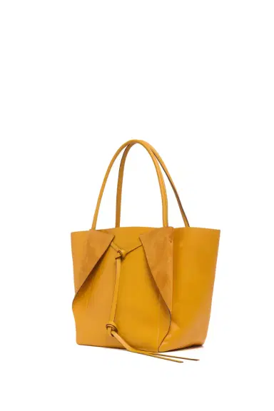 Gabriela Hearst Marija Tote Bag in Golden Birch Nappa Leather | Thumbnail 4 Gabriela Hearst Marija Tote Bag in Golden Birch Nappa Leather | Thumbnail 4