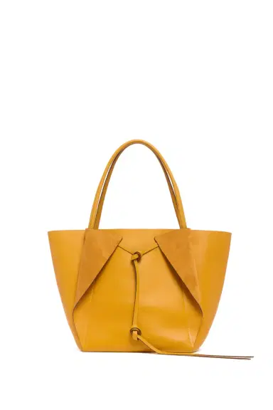 Gabriela Hearst Marija Tote Bag in Golden Birch Nappa Leather | Thumbnail 1 Gabriela Hearst Marija Tote Bag in Golden Birch Nappa Leather | Thumbnail 1