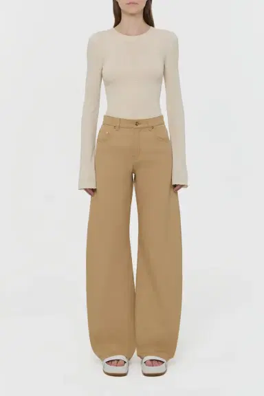 Gabriela Hearst Rafa Knit Top in Off White Mulberry Silk | Thumbnail 2 Gabriela Hearst Rafa Knit Top in Off White Mulberry Silk | Thumbnail 2