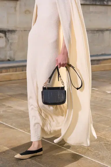 Gabriela Hearst Laleh Knit Cape in Off White Mulberry Silk | Thumbnail 3 Gabriela Hearst Laleh Knit Cape in Off White Mulberry Silk | Thumbnail 3