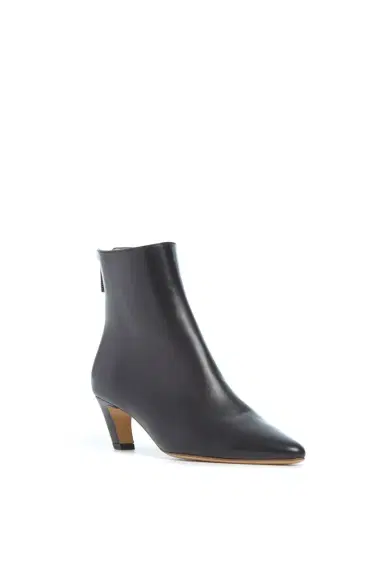 Gabriela Hearst Clayton Ankle Boot in Black Nappa Leather | Thumbnail 2 Gabriela Hearst Clayton Ankle Boot in Black Nappa Leather | Thumbnail 2
