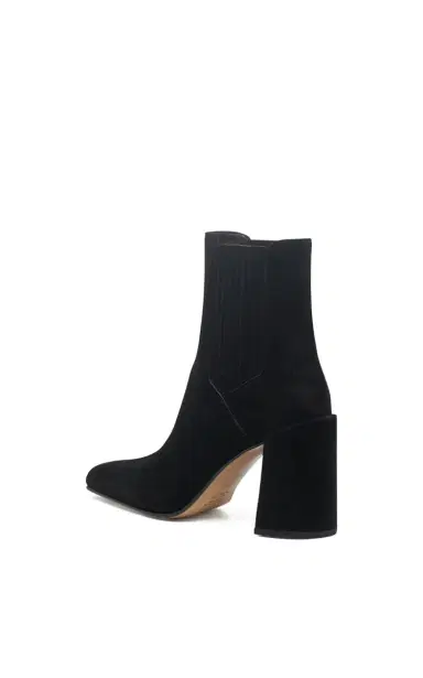 Gabriela Hearst Luke High Heel Ankle Boot in Black Suede | Thumbnail 3 Gabriela Hearst Luke High Heel Ankle Boot in Black Suede | Thumbnail 3