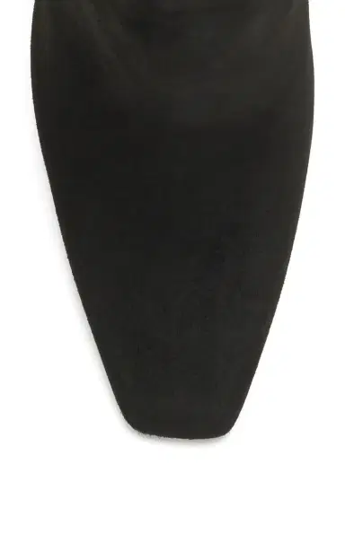 Gabriela Hearst Luke High Heel Ankle Boot in Black Suede | Thumbnail 4 Gabriela Hearst Luke High Heel Ankle Boot in Black Suede | Thumbnail 4