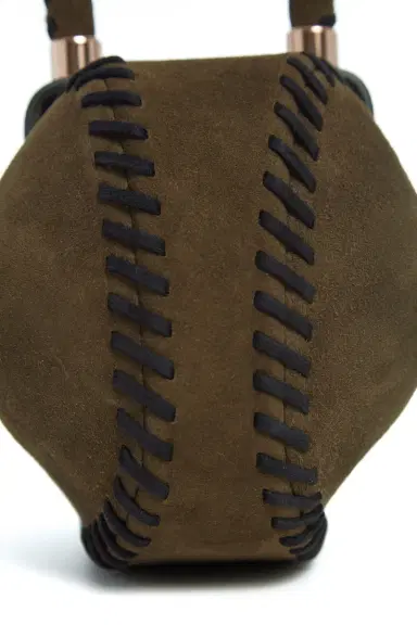Gabriela Hearst Whipstitch Demi Bag in Olive Suede | Thumbnail 6 Gabriela Hearst Whipstitch Demi Bag in Olive Suede | Thumbnail 6