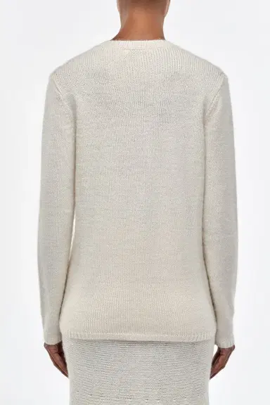 Gabriela Hearst Isiah Knit V-Neck Sweater in Cashmere | Thumbnail 4 Gabriela Hearst Isiah Knit V-Neck Sweater in Cashmere | Thumbnail 4