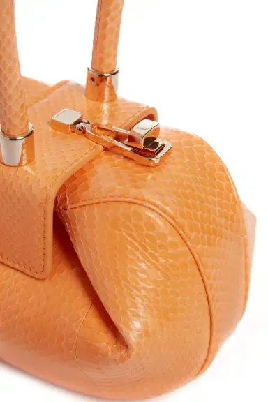 Gabriela Hearst Demi Bag in Fluorescent Orange Snakeskin | Thumbnail 5 Gabriela Hearst Demi Bag in Fluorescent Orange Snakeskin | Thumbnail 5
