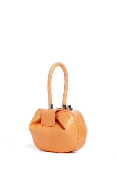 Gabriela Hearst Demi Bag in Fluorescent Orange Snakeskin | Thumbnail 1 Gabriela Hearst Demi Bag in Fluorescent Orange Snakeskin | Thumbnail 1