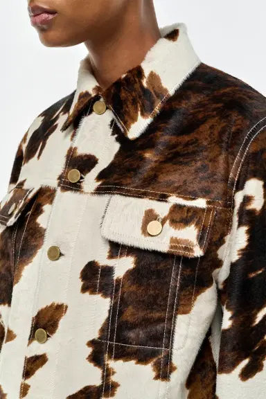 Gabriela Hearst Miran Jacket in Cognac Multi Pony Hair | Thumbnail 6 Gabriela Hearst Miran Jacket in Cognac Multi Pony Hair | Thumbnail 6