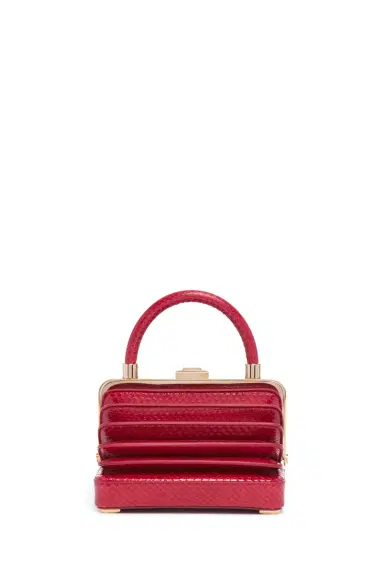 Gabriela Hearst Small Diana Bag in Red Snakeskin | Thumbnail 2 Gabriela Hearst Small Diana Bag in Red Snakeskin | Thumbnail 2