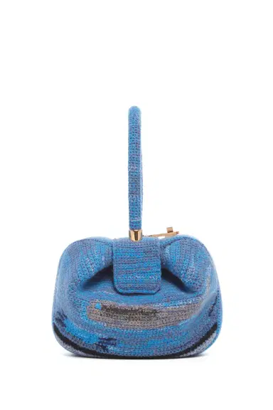 Gabriela Hearst Nina Bag in Water Multi Crochet Cashmere | Thumbnail 3 Gabriela Hearst Nina Bag in Water Multi Crochet Cashmere | Thumbnail 3