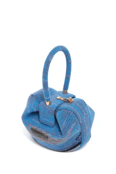 Gabriela Hearst Nina Bag in Water Multi Crochet Cashmere | Thumbnail 4 Gabriela Hearst Nina Bag in Water Multi Crochet Cashmere | Thumbnail 4