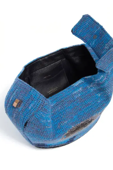 Gabriela Hearst Nina Bag in Water Multi Crochet Cashmere | Thumbnail 5 Gabriela Hearst Nina Bag in Water Multi Crochet Cashmere | Thumbnail 5