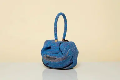 Gabriela Hearst Nina Bag in Water Multi Crochet Cashmere | Thumbnail 8 Gabriela Hearst Nina Bag in Water Multi Crochet Cashmere | Thumbnail 8