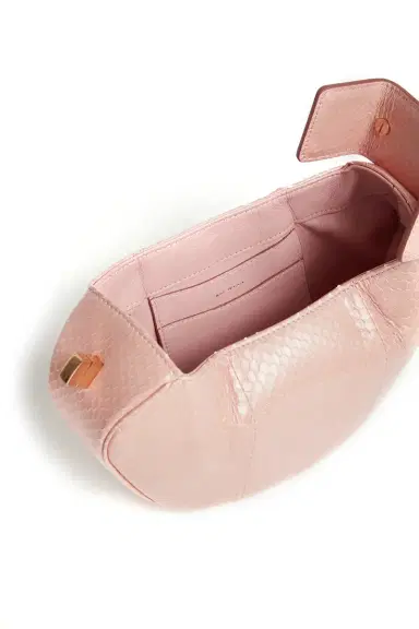 Gabriela Hearst Demi Bag in Pink Snakeskin | Thumbnail 4 Gabriela Hearst Demi Bag in Pink Snakeskin | Thumbnail 4