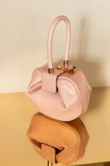 Gabriela Hearst Demi Bag in Pink Snakeskin | Thumbnail 5 Gabriela Hearst Demi Bag in Pink Snakeskin | Thumbnail 5