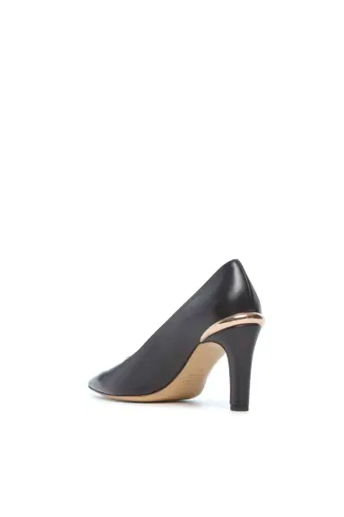 Gabriela Hearst Edwina High Heel Stiletto Pump in Black Nappa Leather | Thumbnail 3 Gabriela Hearst Edwina High Heel Stiletto Pump in Black Nappa Leather | Thumbnail 3
