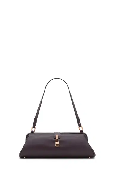 Gabriela Hearst Paola Clutch in Bordeaux Nappa Leather | Thumbnail 3 Gabriela Hearst Paola Clutch in Bordeaux Nappa Leather | Thumbnail 3