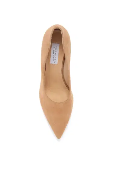 Gabriela Hearst Edwina High Heel Stiletto Pump in Nude Suede | Thumbnail 4 Gabriela Hearst Edwina High Heel Stiletto Pump in Nude Suede | Thumbnail 4