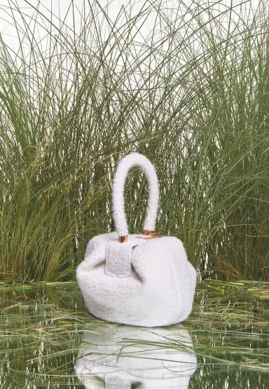 GABRIELA HEARST Nina Bag in Cashmere Boucle | Thumbnail 6 GABRIELA HEARST Nina Bag in Cashmere Boucle | Thumbnail 6