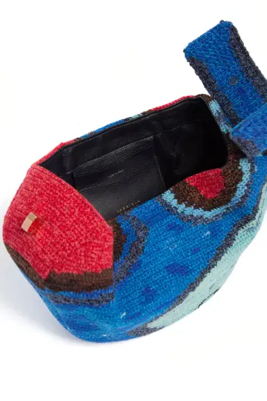 Gabriela Hearst Nina Bag in Air Multi Crochet Cashmere | Thumbnail 5 Gabriela Hearst Nina Bag in Air Multi Crochet Cashmere | Thumbnail 5