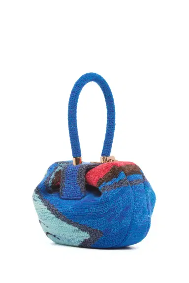 Gabriela Hearst Nina Bag in Air Multi Crochet Cashmere | Thumbnail 1 Gabriela Hearst Nina Bag in Air Multi Crochet Cashmere | Thumbnail 1