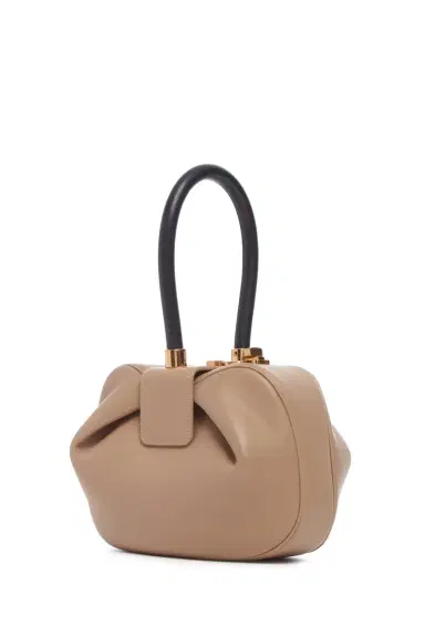 Gabriela Hearst Nina Bag in Nude & Navy Nappa Leather | Thumbnail 1 Gabriela Hearst Nina Bag in Nude & Navy Nappa Leather | Thumbnail 1