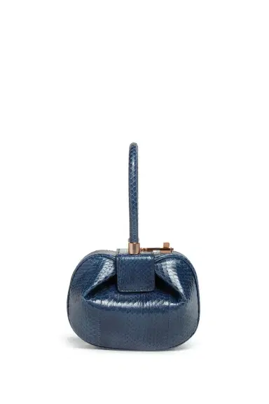 Gabriela Hearst Demi Bag in Navy Snakeskin | Thumbnail 2 Gabriela Hearst Demi Bag in Navy Snakeskin | Thumbnail 2