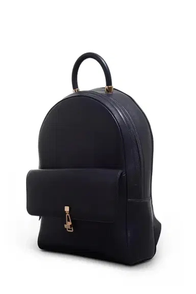 Gabriela Hearst Billie Backpack in Navy Nappa Leather | Thumbnail 1 Gabriela Hearst Billie Backpack in Navy Nappa Leather | Thumbnail 1