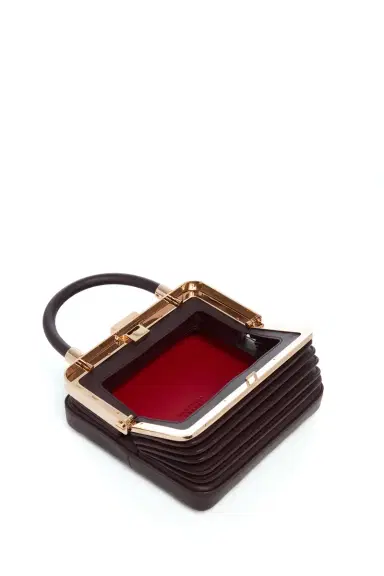 Gabriela Hearst Small Diana Bag in Bordeaux Nappa Leather | Thumbnail 4 Gabriela Hearst Small Diana Bag in Bordeaux Nappa Leather | Thumbnail 4