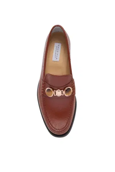 Gabriela Hearst Melchora Stone Loafer in Cognac Leather | Thumbnail 4 Gabriela Hearst Melchora Stone Loafer in Cognac Leather | Thumbnail 4