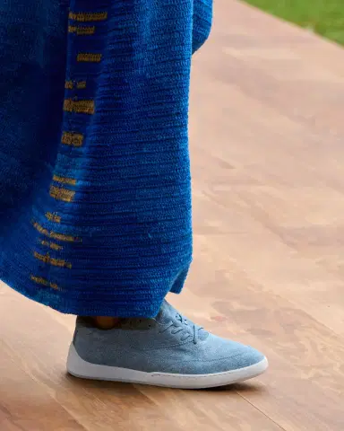 Gabriela Hearst Ohio Slip-on Sneaker in Light Blue Suede Denim | Thumbnail 2 Gabriela Hearst Ohio Slip-on Sneaker in Light Blue Suede Denim | Thumbnail 2