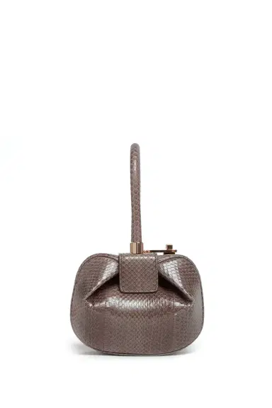 GABRIELA HEARST Demi Bag in Charcoal Snakeskin | Thumbnail 2 GABRIELA HEARST Demi Bag in Charcoal Snakeskin | Thumbnail 2