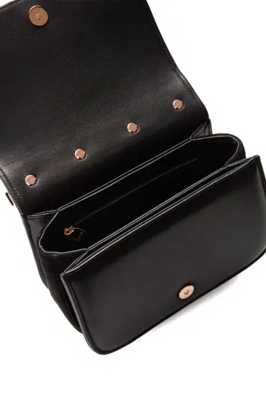 Gabriela Hearst Small Dern Crossbody Bag in Black Snakeskin & Suede | Thumbnail 5 Gabriela Hearst Small Dern Crossbody Bag in Black Snakeskin & Suede | Thumbnail 5