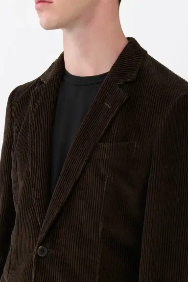 Gabriela Hearst Irving Jacket in Chocolate Fine Cashmere Corduroy | Thumbnail 7 Gabriela Hearst Irving Jacket in Chocolate Fine Cashmere Corduroy | Thumbnail 7
