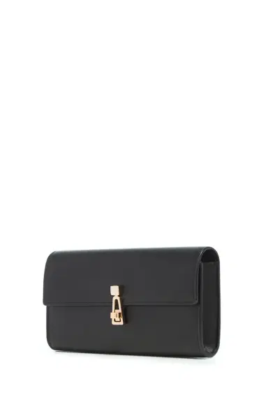 Gabriela Hearst Phone Wallet in Black Leather | Thumbnail 2 Gabriela Hearst Phone Wallet in Black Leather | Thumbnail 2