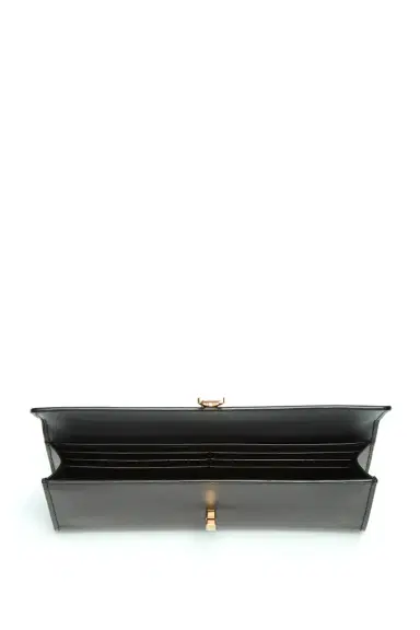 Gabriela Hearst Phone Wallet in Black Leather | Thumbnail 3 Gabriela Hearst Phone Wallet in Black Leather | Thumbnail 3