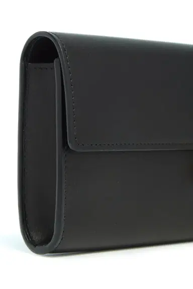 Gabriela Hearst Phone Wallet in Black Leather | Thumbnail 5 Gabriela Hearst Phone Wallet in Black Leather | Thumbnail 5