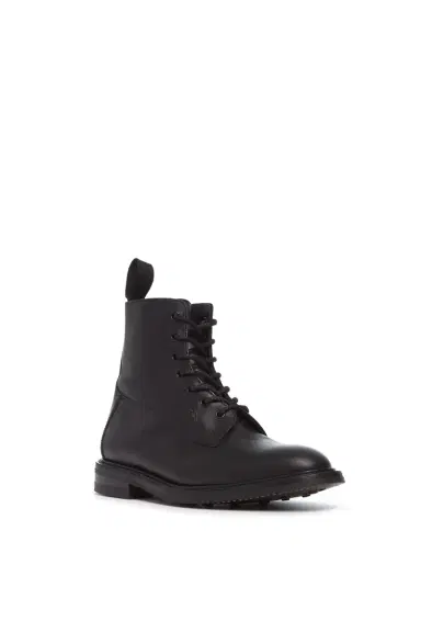 Gabriela Hearst Calvert Military Boot in Black Leather | Thumbnail 2 Gabriela Hearst Calvert Military Boot in Black Leather | Thumbnail 2