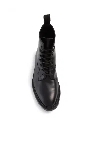 Gabriela Hearst Calvert Military Boot in Black Leather | Thumbnail 4 Gabriela Hearst Calvert Military Boot in Black Leather | Thumbnail 4